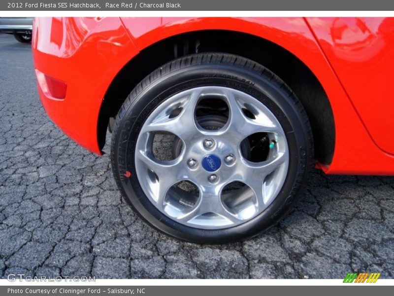  2012 Fiesta SES Hatchback Wheel