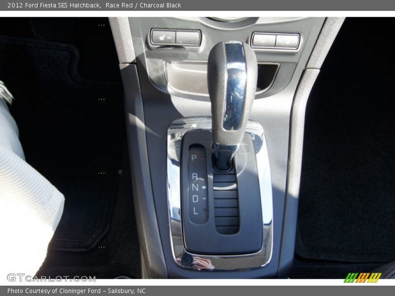 Race Red / Charcoal Black 2012 Ford Fiesta SES Hatchback