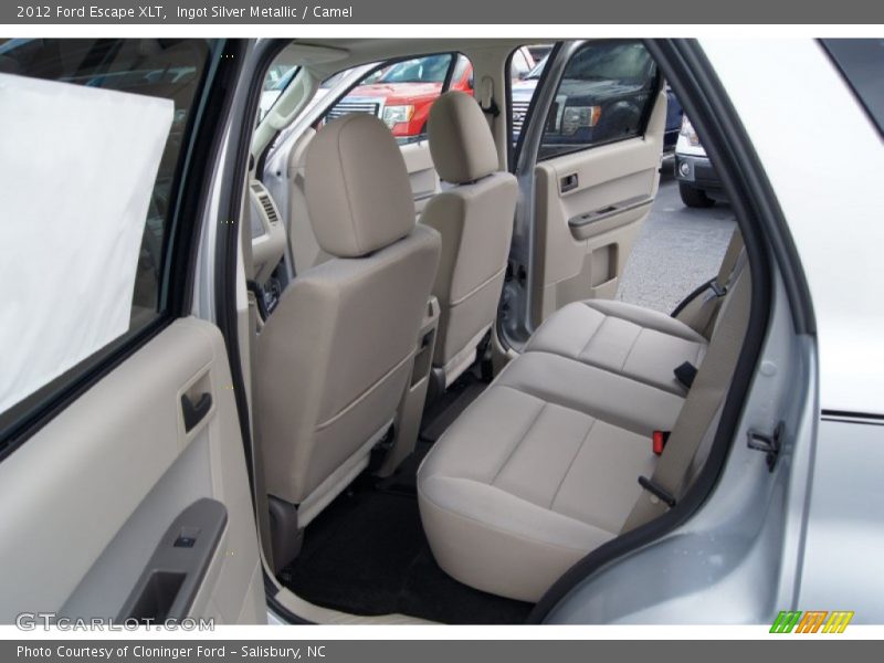 Ingot Silver Metallic / Camel 2012 Ford Escape XLT