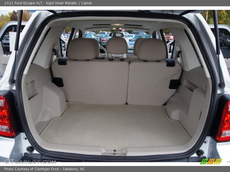 Ingot Silver Metallic / Camel 2012 Ford Escape XLT