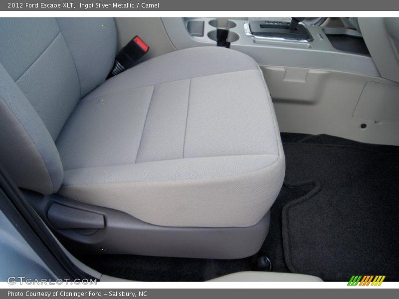 Ingot Silver Metallic / Camel 2012 Ford Escape XLT