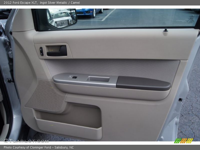 Ingot Silver Metallic / Camel 2012 Ford Escape XLT
