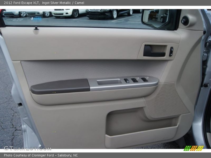 Ingot Silver Metallic / Camel 2012 Ford Escape XLT