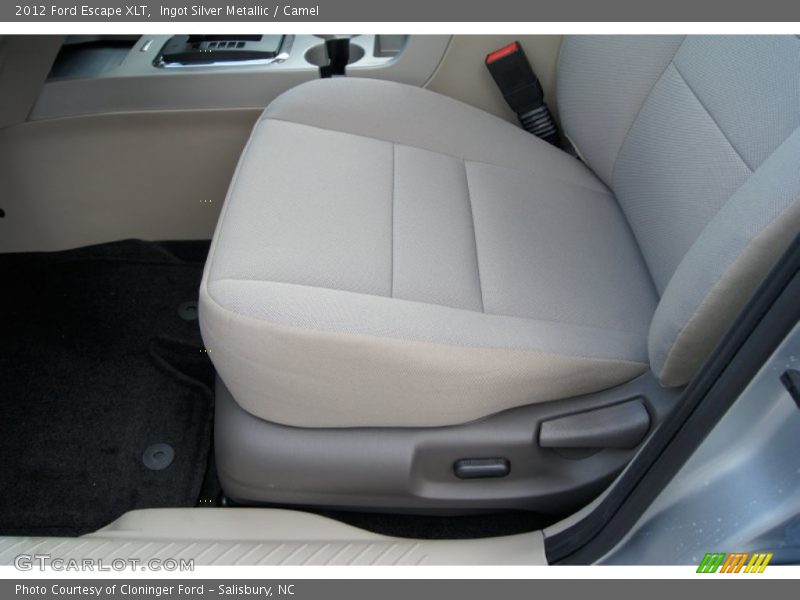 Ingot Silver Metallic / Camel 2012 Ford Escape XLT