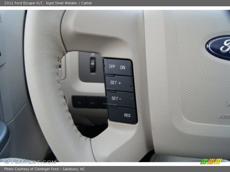 Ingot Silver Metallic / Camel 2012 Ford Escape XLT