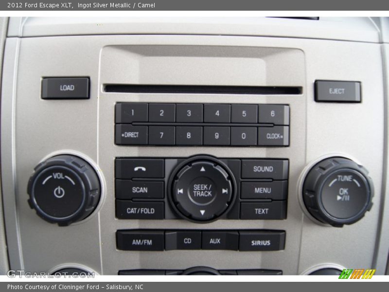 Ingot Silver Metallic / Camel 2012 Ford Escape XLT