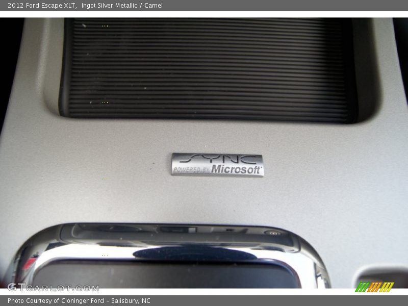 Ingot Silver Metallic / Camel 2012 Ford Escape XLT