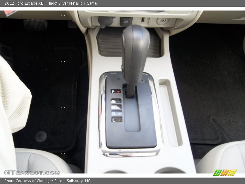 Ingot Silver Metallic / Camel 2012 Ford Escape XLT