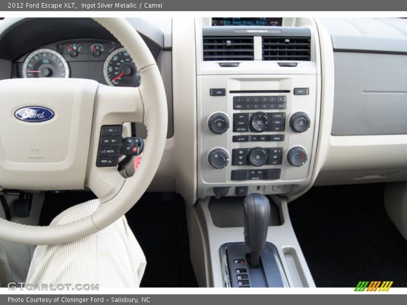 Ingot Silver Metallic / Camel 2012 Ford Escape XLT