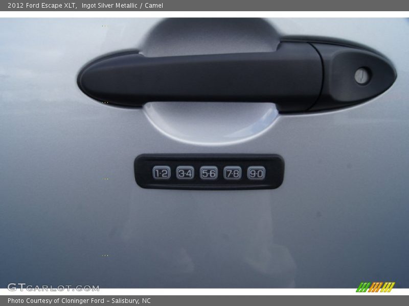Ingot Silver Metallic / Camel 2012 Ford Escape XLT