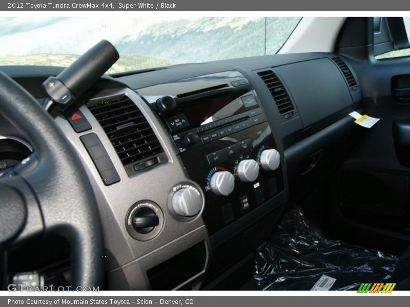 Super White / Black 2012 Toyota Tundra CrewMax 4x4