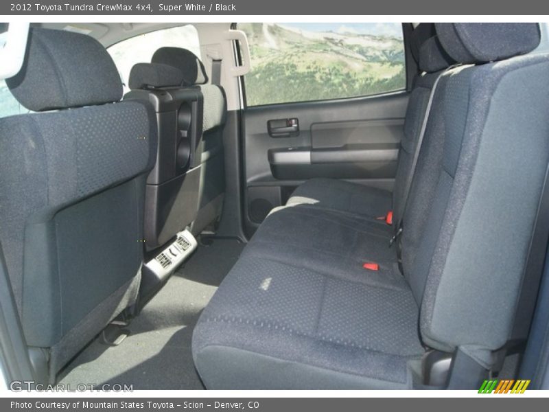 Super White / Black 2012 Toyota Tundra CrewMax 4x4