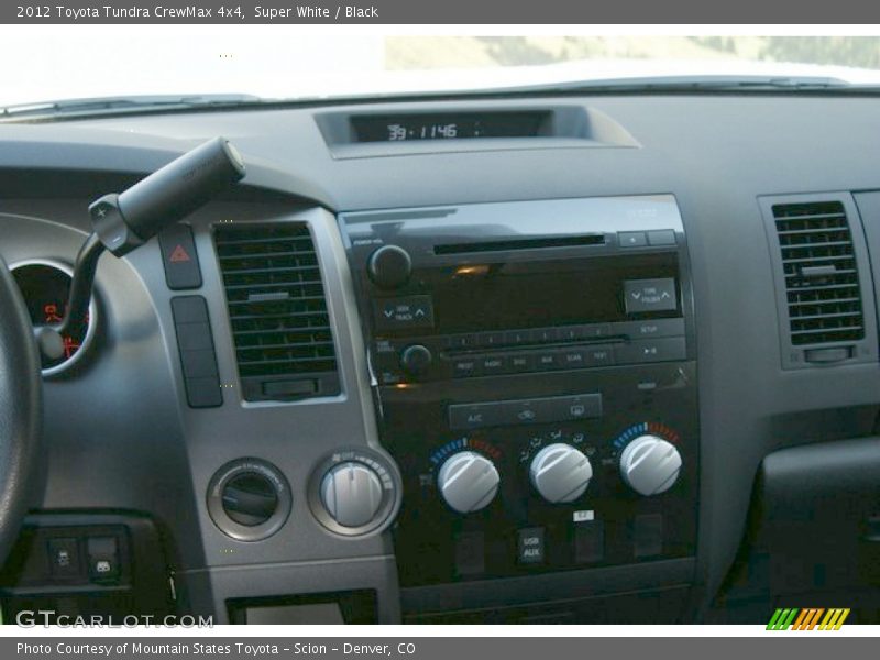 Super White / Black 2012 Toyota Tundra CrewMax 4x4
