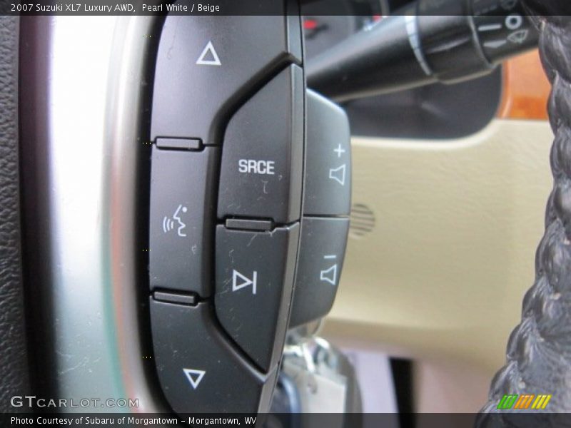 Pearl White / Beige 2007 Suzuki XL7 Luxury AWD