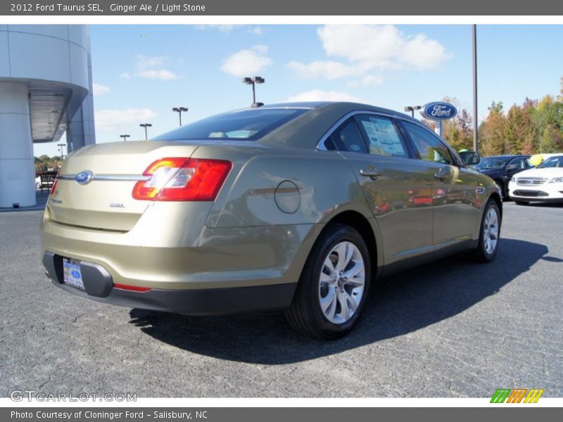 Ginger Ale / Light Stone 2012 Ford Taurus SEL