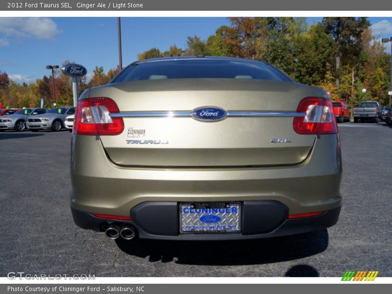 Ginger Ale / Light Stone 2012 Ford Taurus SEL