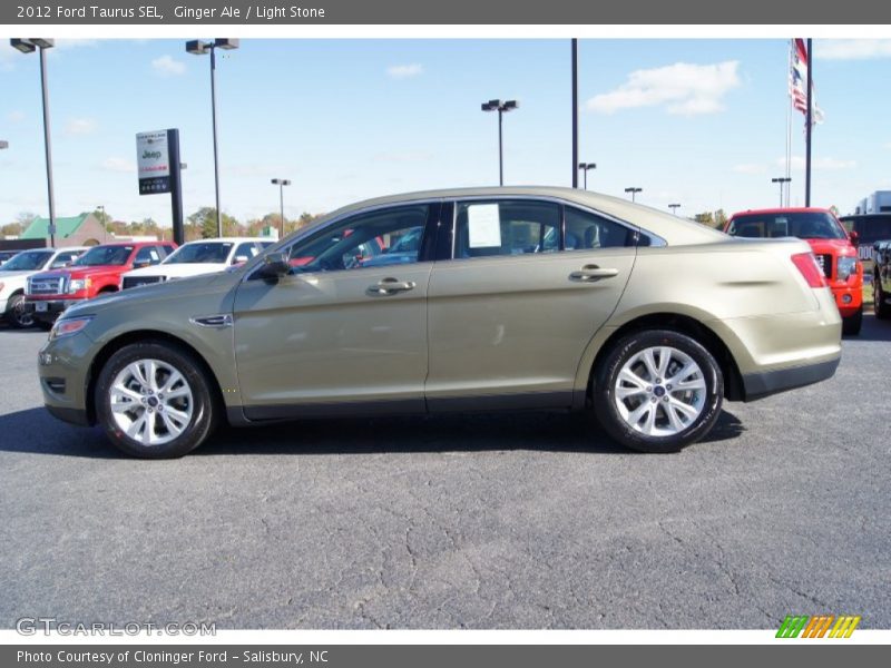  2012 Taurus SEL Ginger Ale