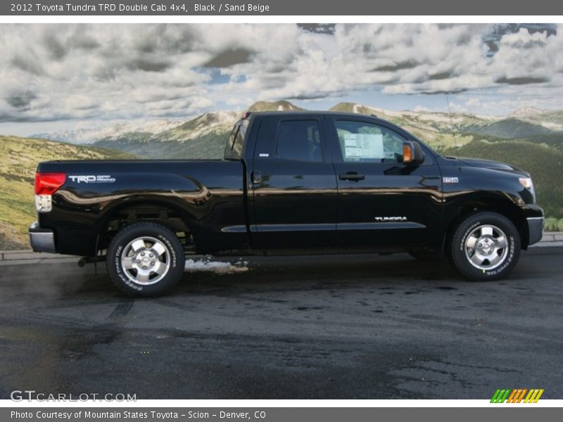 Black / Sand Beige 2012 Toyota Tundra TRD Double Cab 4x4