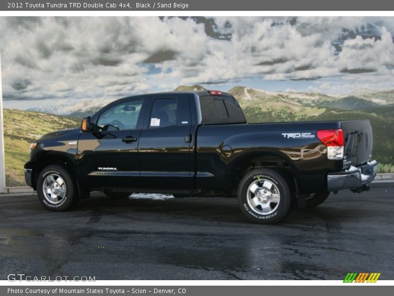 Black / Sand Beige 2012 Toyota Tundra TRD Double Cab 4x4