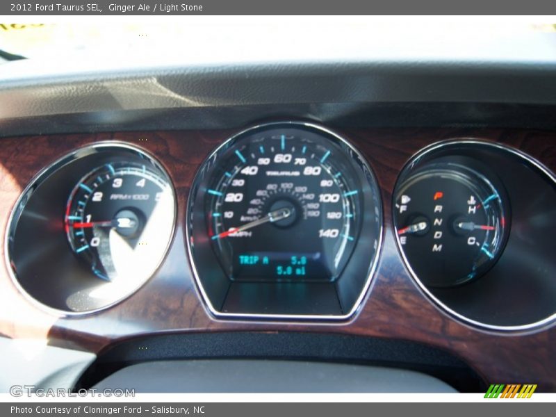 Ginger Ale / Light Stone 2012 Ford Taurus SEL