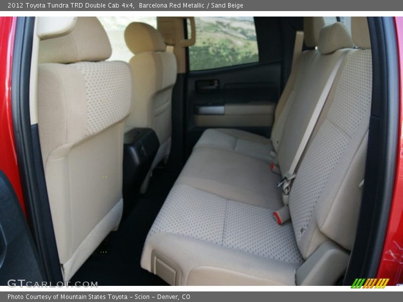 Barcelona Red Metallic / Sand Beige 2012 Toyota Tundra TRD Double Cab 4x4