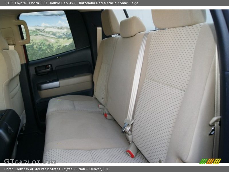 Barcelona Red Metallic / Sand Beige 2012 Toyota Tundra TRD Double Cab 4x4