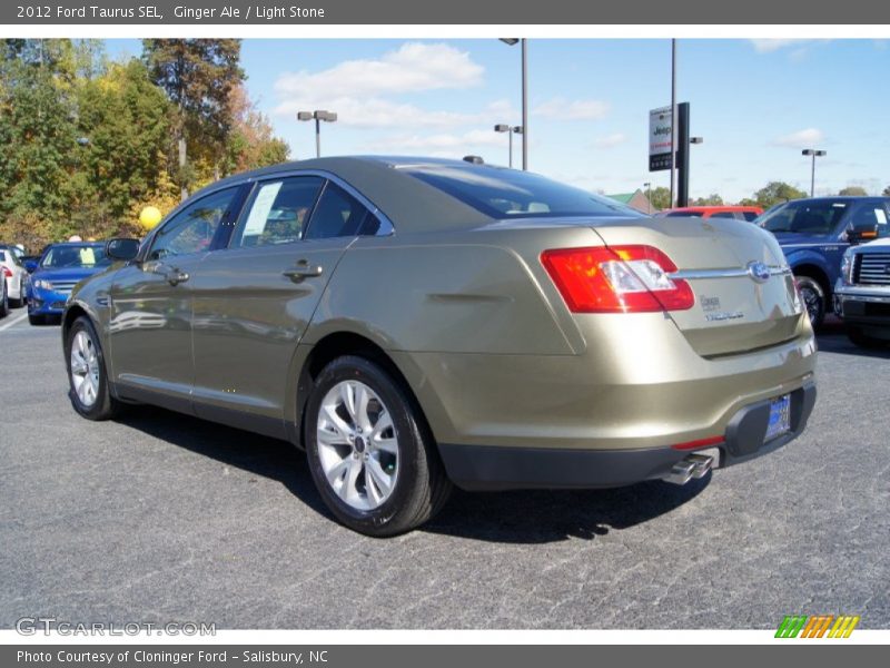 Ginger Ale / Light Stone 2012 Ford Taurus SEL