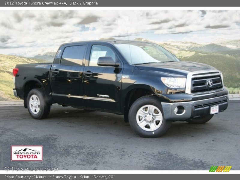 Black / Graphite 2012 Toyota Tundra CrewMax 4x4