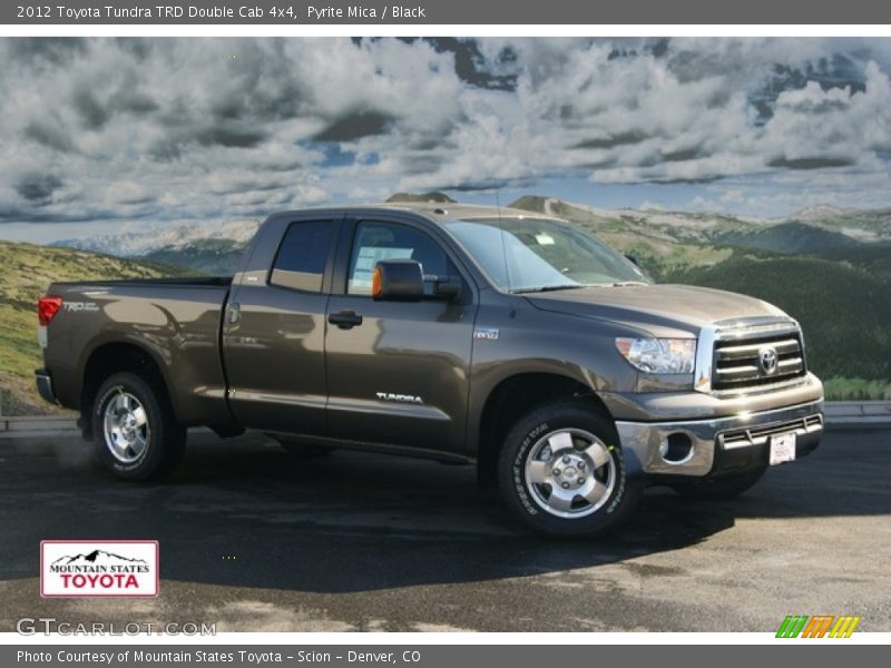 Pyrite Mica / Black 2012 Toyota Tundra TRD Double Cab 4x4
