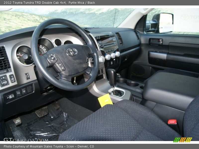 Pyrite Mica / Black 2012 Toyota Tundra TRD Double Cab 4x4