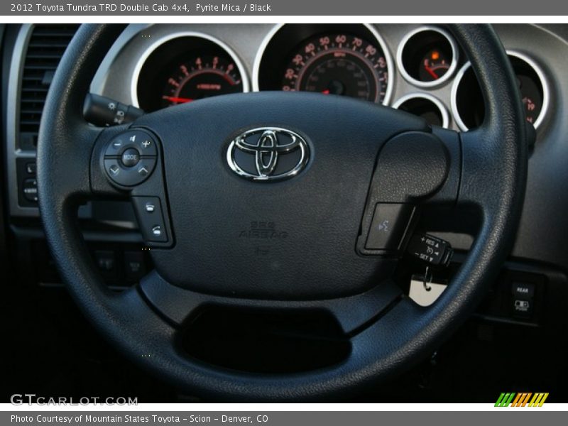 Pyrite Mica / Black 2012 Toyota Tundra TRD Double Cab 4x4