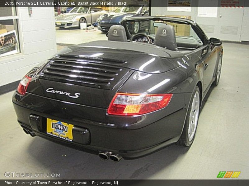 Basalt Black Metallic / Black 2005 Porsche 911 Carrera S Cabriolet