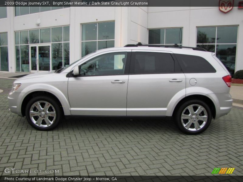 Bright Silver Metallic / Dark Slate Gray/Light Graystone 2009 Dodge Journey SXT