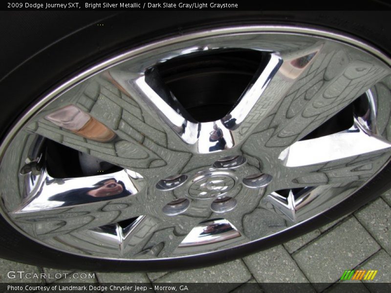 Bright Silver Metallic / Dark Slate Gray/Light Graystone 2009 Dodge Journey SXT