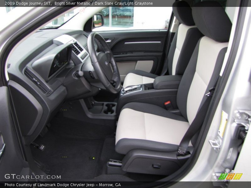 Bright Silver Metallic / Dark Slate Gray/Light Graystone 2009 Dodge Journey SXT