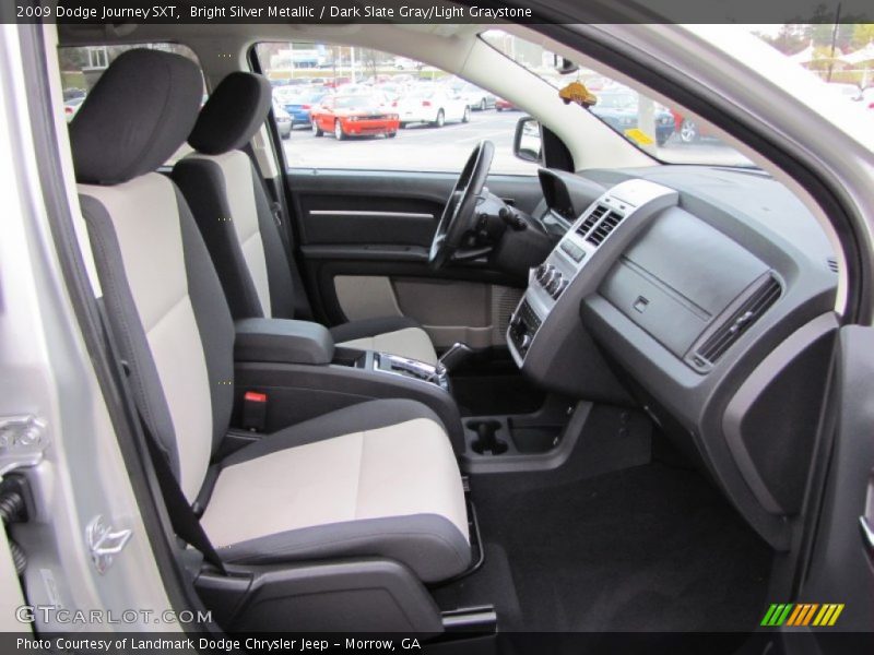 Bright Silver Metallic / Dark Slate Gray/Light Graystone 2009 Dodge Journey SXT