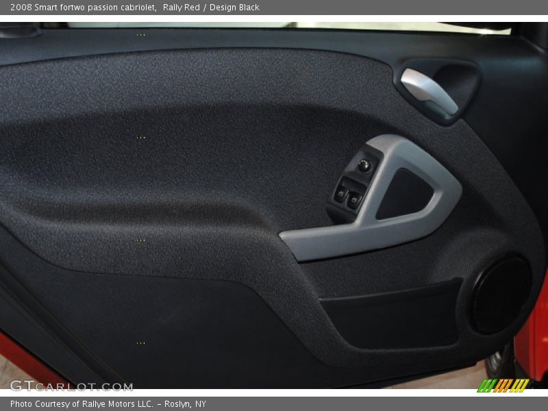 Rally Red / Design Black 2008 Smart fortwo passion cabriolet
