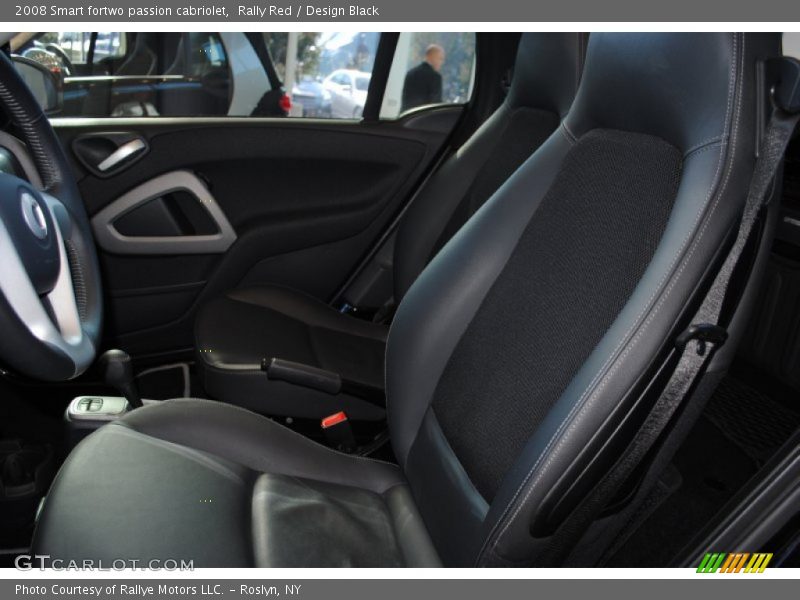 Rally Red / Design Black 2008 Smart fortwo passion cabriolet