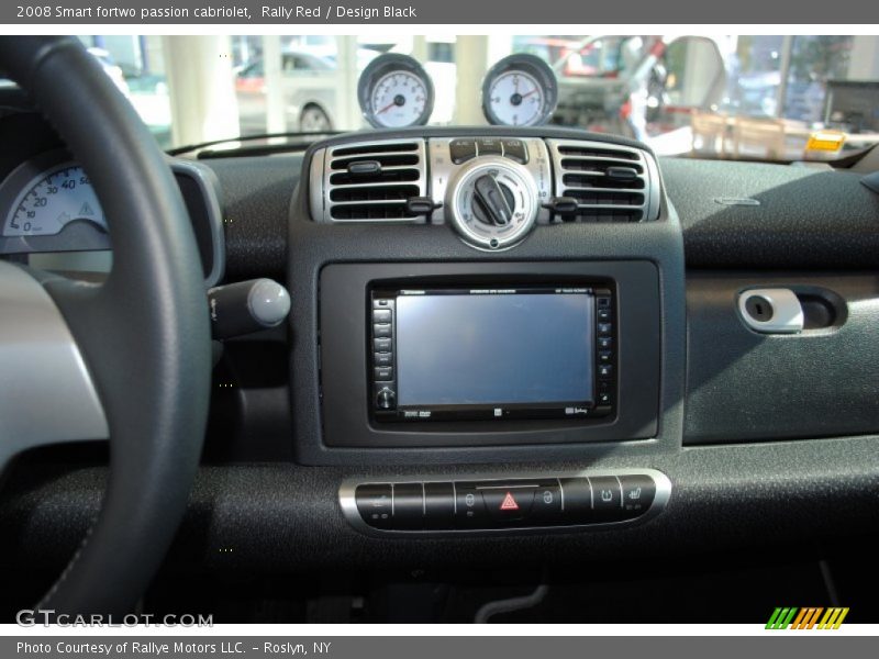 Rally Red / Design Black 2008 Smart fortwo passion cabriolet