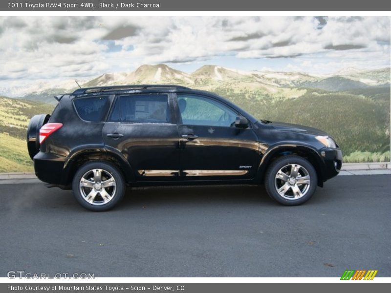 Black / Dark Charcoal 2011 Toyota RAV4 Sport 4WD