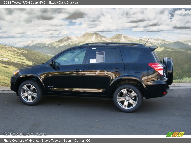 Black / Dark Charcoal 2011 Toyota RAV4 Sport 4WD