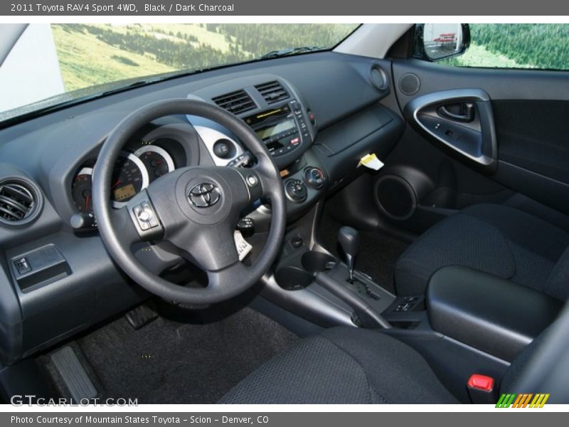 Black / Dark Charcoal 2011 Toyota RAV4 Sport 4WD