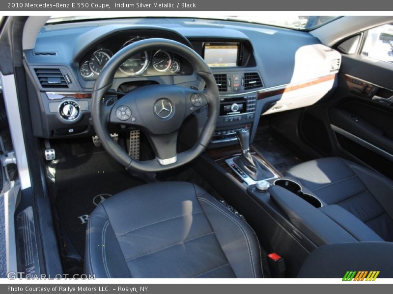  2010 E 550 Coupe Black Interior