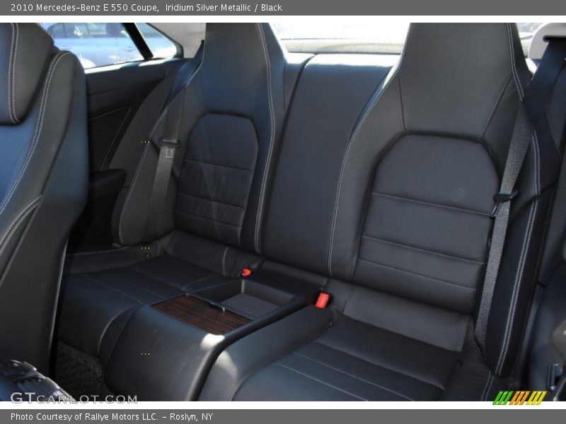  2010 E 550 Coupe Black Interior