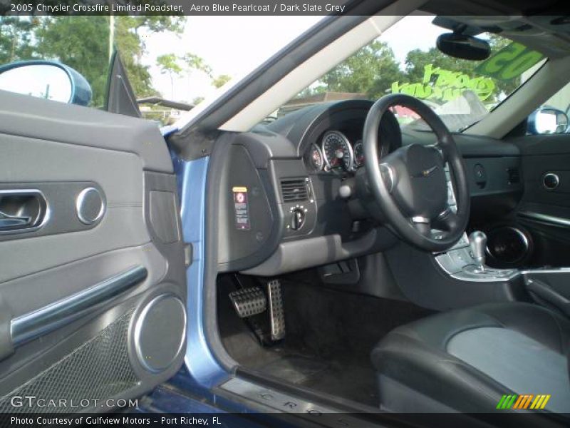 Aero Blue Pearlcoat / Dark Slate Grey 2005 Chrysler Crossfire Limited Roadster