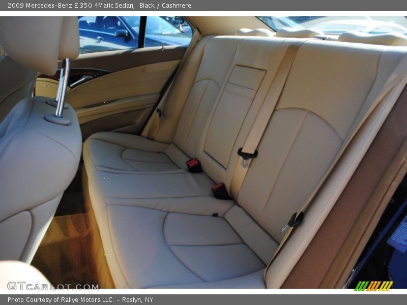 Black / Cashmere 2009 Mercedes-Benz E 350 4Matic Sedan