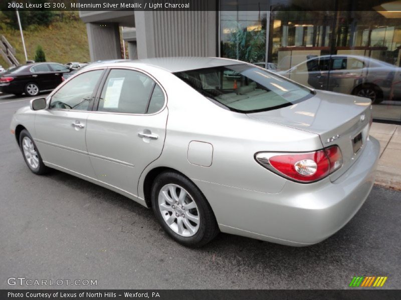 Millennium Silver Metallic / Light Charcoal 2002 Lexus ES 300
