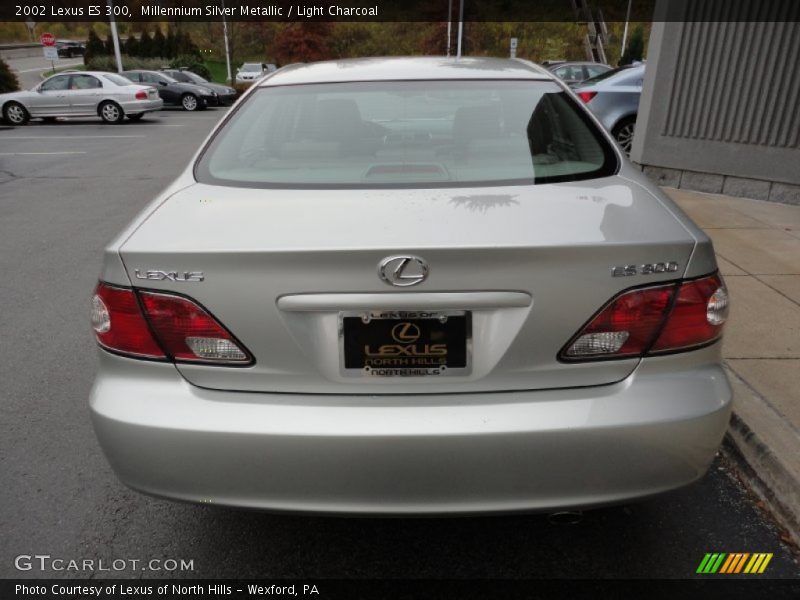 Millennium Silver Metallic / Light Charcoal 2002 Lexus ES 300