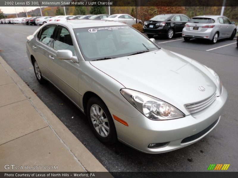 Millennium Silver Metallic / Light Charcoal 2002 Lexus ES 300