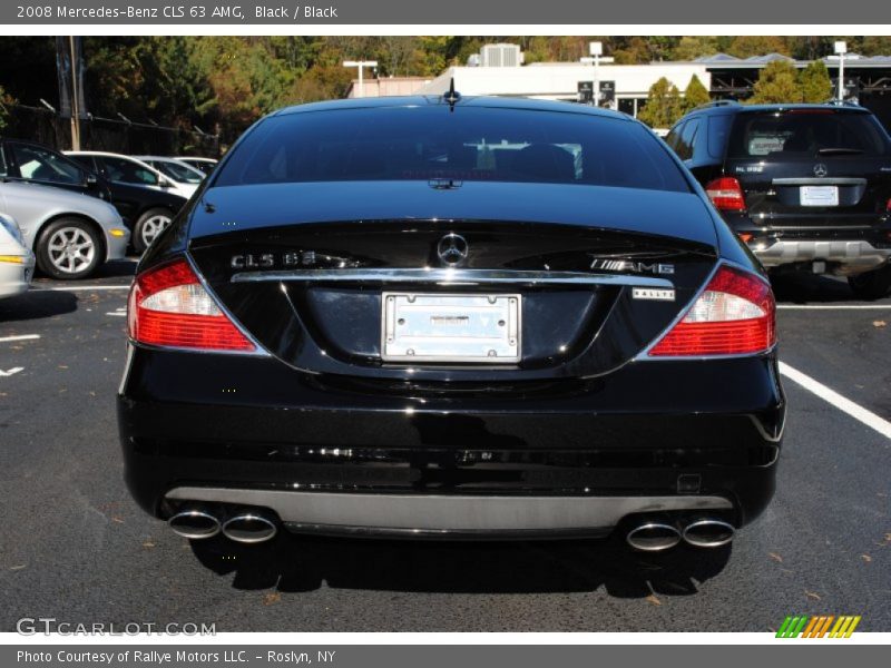 Black / Black 2008 Mercedes-Benz CLS 63 AMG